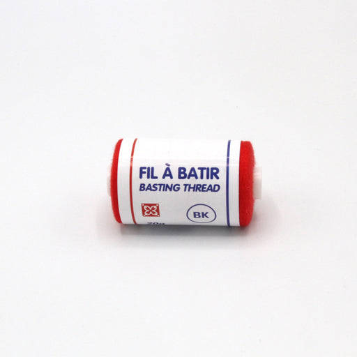 Bobine de fil à bâtir rouge vif - Environ 300m - TissusPapi.com