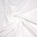 Tissu éponge de fibre de bambou qualité extra, blanc - Oeko-Tex - tissuspapi
