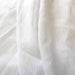 Tissu gaze de coton blanc naturel 100 cm de large - Oeko-Tex