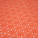Tissu de coton broderie à fleurs corail 100% coton