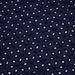 Tissu de coton broderie anglaise bleu marine 125gr/m2