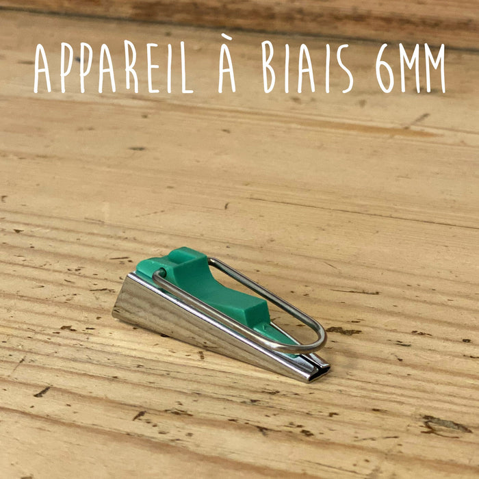 Appareil à biais 6mm tissuspapi