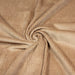 Tissu velours côtelé grosses côtes 100% coton cappuccino - OEKO-TEX®