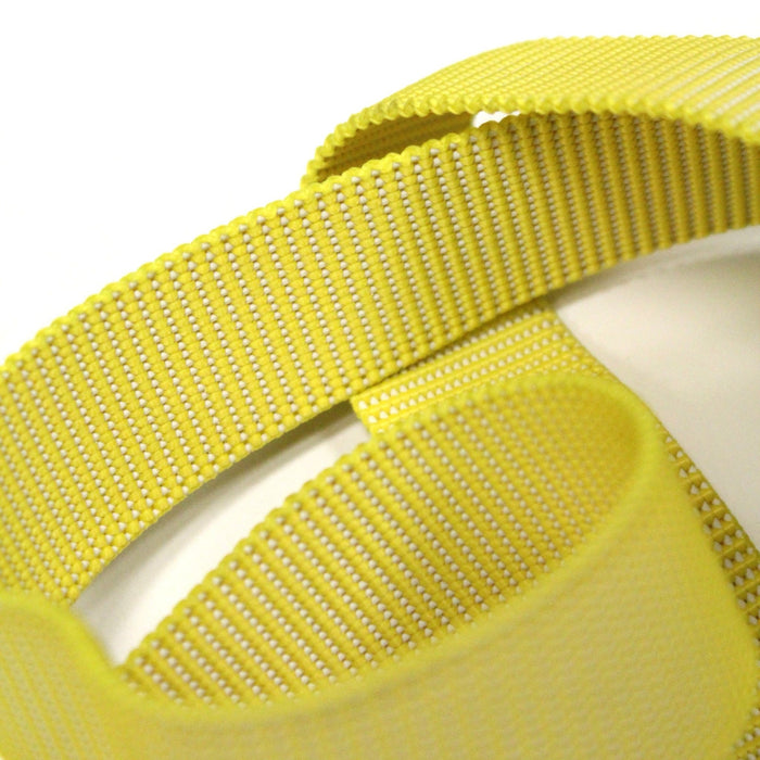 Sangle élastique jaune 2,5cm - Fabriqué en France - TissusPapi.com