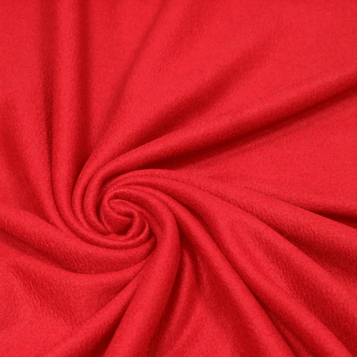 Tissu Polaire rouge - TissusPapi.com