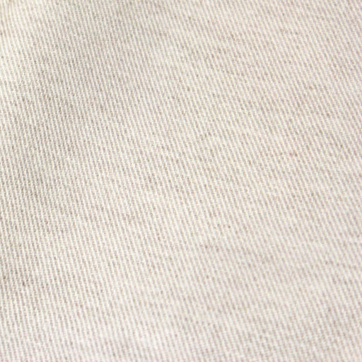 Tissu DENIM toile sergé écru coton et polyester recyclé - TissusPapi.com