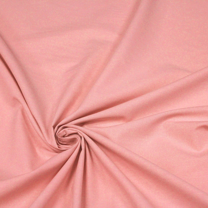 Tissu de coton uni rose thé BENJAMIN - OEKO - TEX® - TissusPapi.com