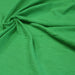 Tissu double gaze de coton gaufrée vert prairie - Oeko-Tex - tissuspapi