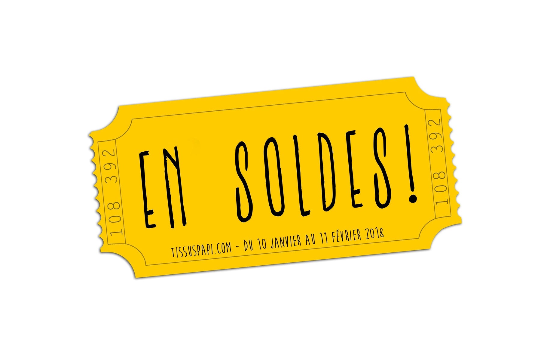 Soldes TissusPapi.com, janvier 2018