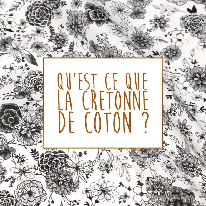 La cretonne de coton, un tissu polyvalent qui va vous étonner !