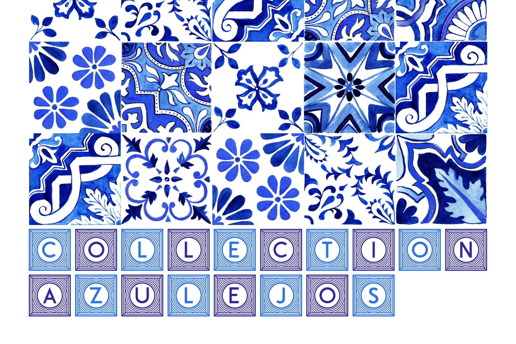 Découverte : notre collection de Tissus Azulejos