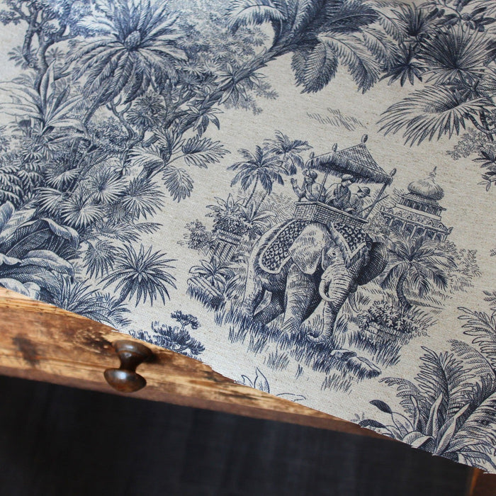 L'invitation au voyage : la toile de Jouy aux motifs indiens, le pays des maharadjas