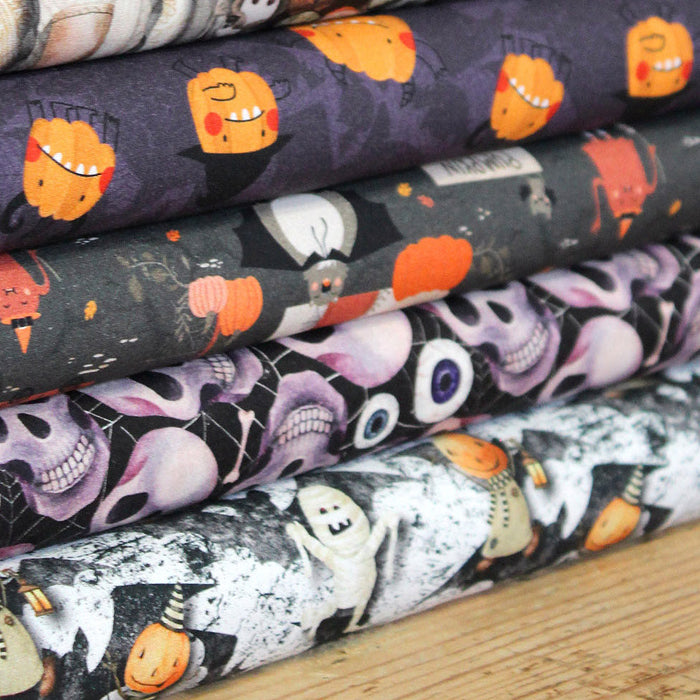 Collection Halloween : de jolis tissus qui font presque peur !