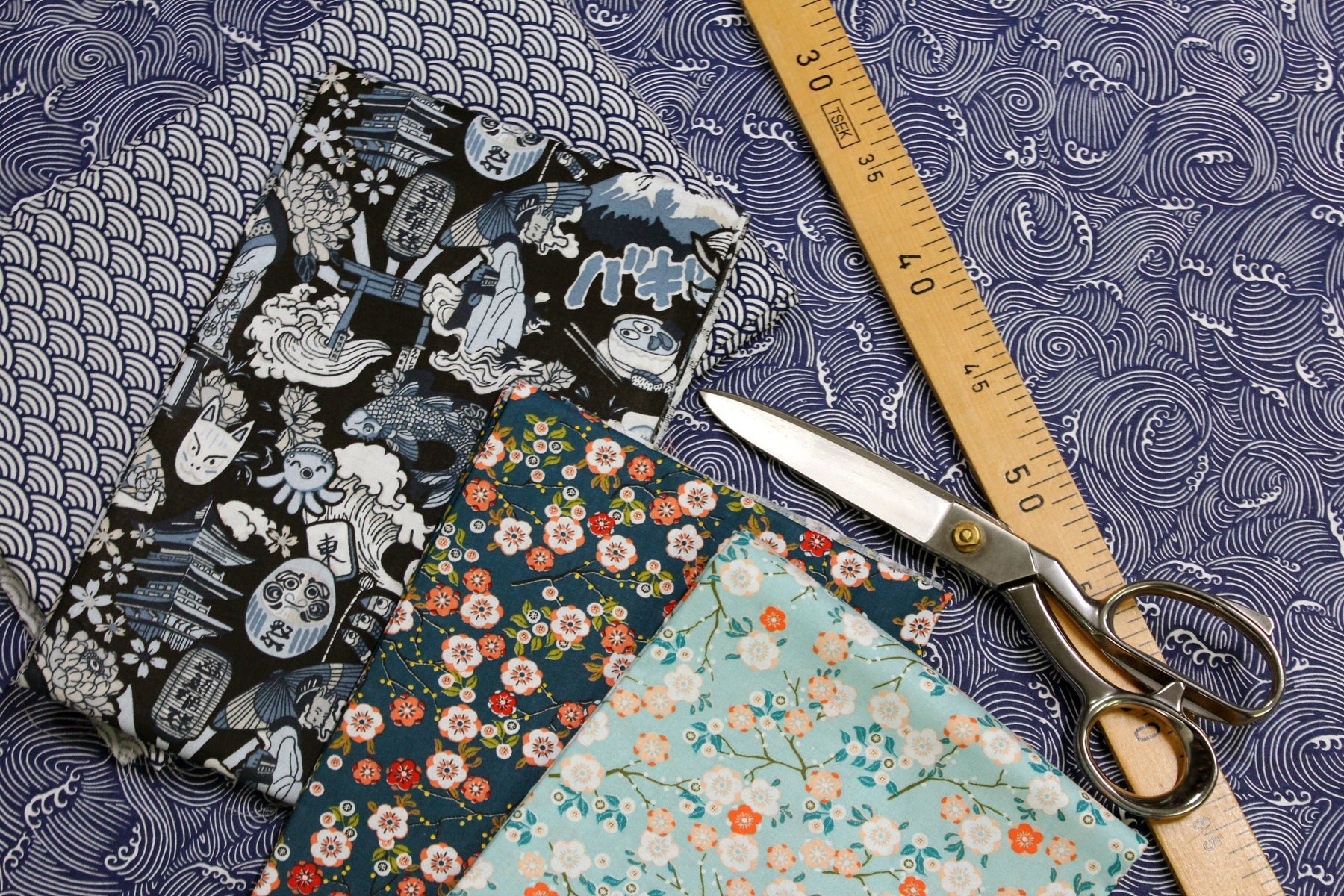 La collection japonaise est arrivée ! Manga, traditionnel, fleuris, tout le Japon est là 🇯🇵 - TissusPapi.com