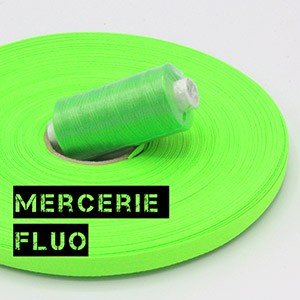 Mercerie Fluo Mercerie - TissusPapi.com