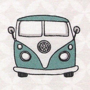 Tissus VW COMBI - TissusPapi.com