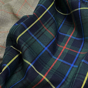 Tartans et Prince de Galles - TissusPapi.com