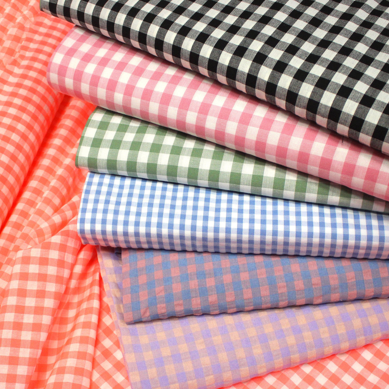 Tissu à carreaux & tissu Vichy - TissusPapi.com