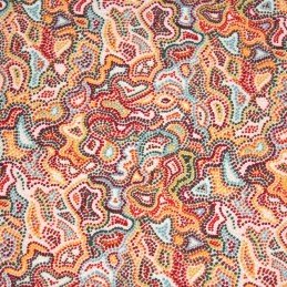 Tissus motif aborigène australien - TissusPapi.com