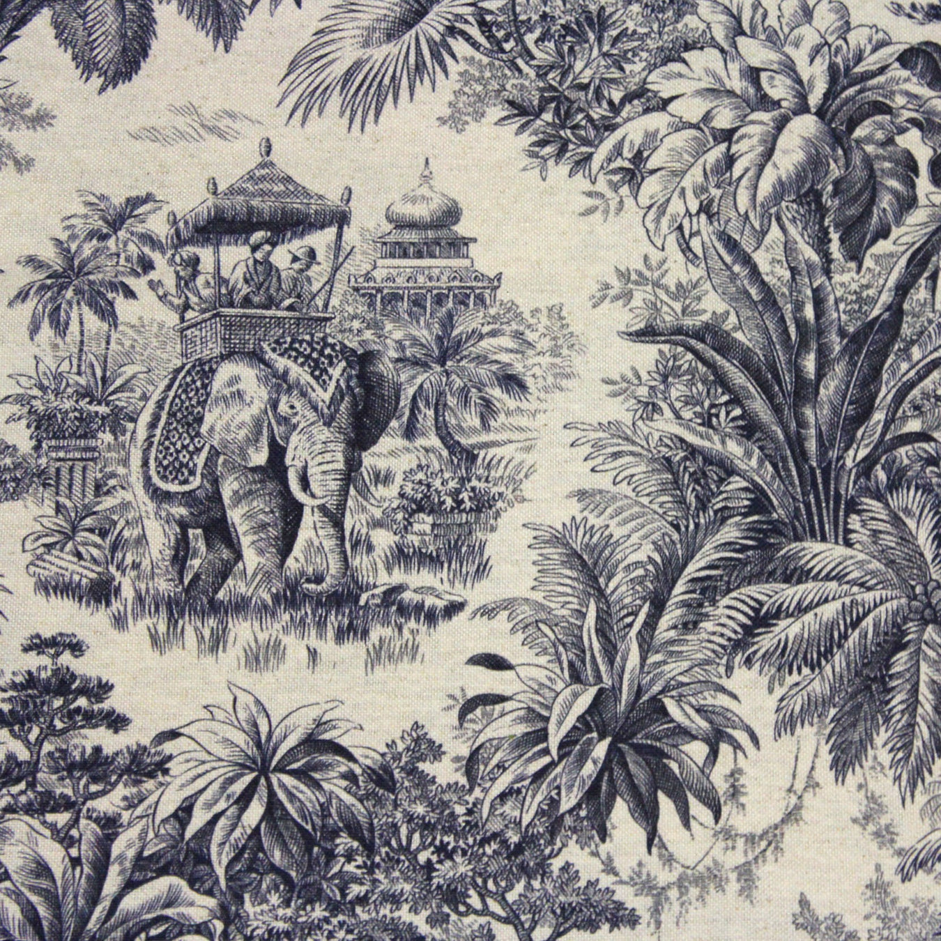 Toiles de Jouy tropicales & Toiles de Jouy modernes - TissusPapi.com