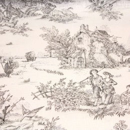 Toiles de Jouy en lin - TissusPapi.com