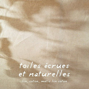 Toiles écrues et naturelles : lin, coton, chanvre et jute - TissusPapi.com