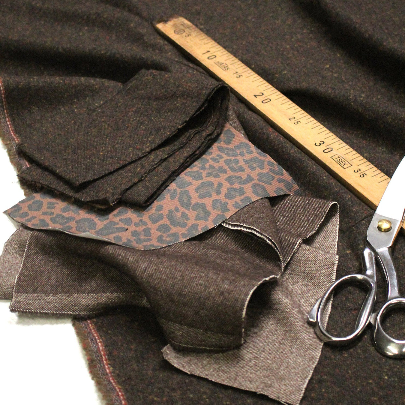 C'est chocolat, marron chocolat ! - TissusPapi.com