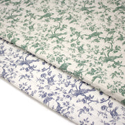 Tissu matelassé TOILE DE JOUY : trois motifs, deux couleurs, cinq tissus ! - TissusPapi.com