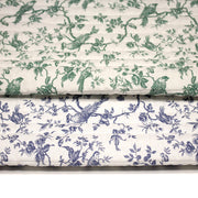 Tissu matelassé TOILE DE JOUY : trois motifs, deux couleurs, cinq tissus ! - TissusPapi.com