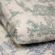 Tissu matelassé TOILE DE JOUY : trois motifs, deux couleurs, cinq tissus ! - TissusPapi.com