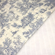 Tissu matelassé TOILE DE JOUY : trois motifs, deux couleurs, cinq tissus ! - TissusPapi.com