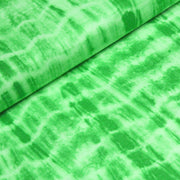 Tissu cotonnade tie & dye vert citron lime - TissusPapi.com