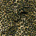 Tissu habillement satin velours, imprimé motif LEOPARD, plusieurs couleurs - TissusPapi.com