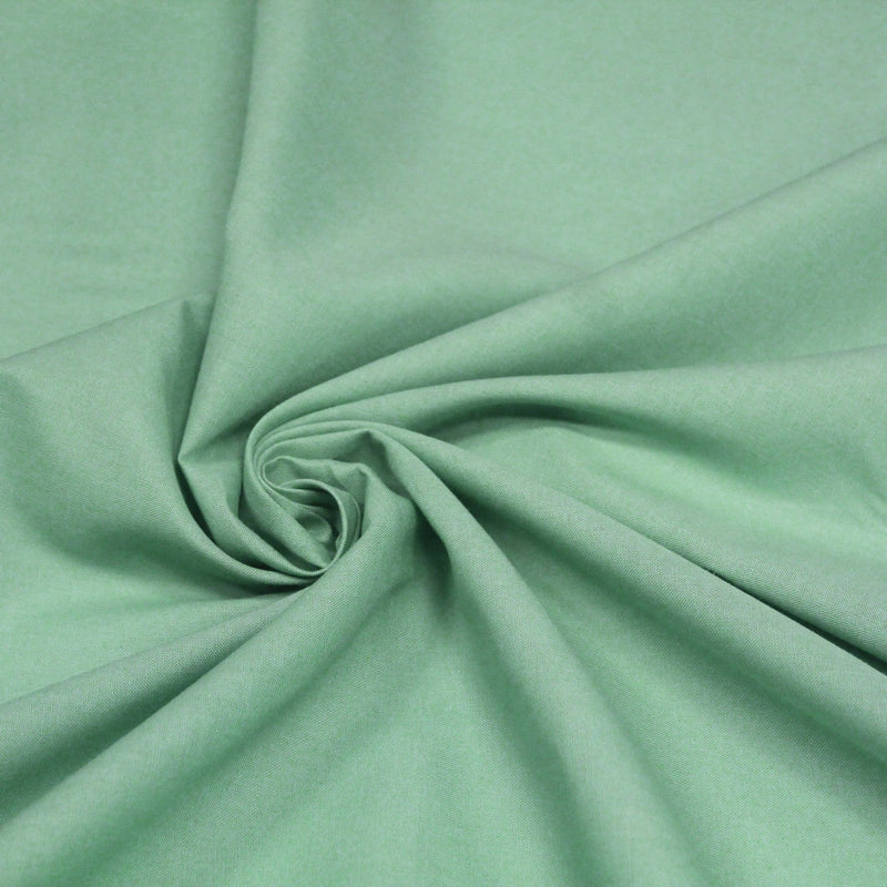 Tissu coton uni : BLEU DE JOUY ou VERT DE JOUY - OEKO - TEX - TissusPapi.com