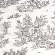 Tissu coton renforcé TOILE DE JOUY grande largeur 280cm : bleu, rouge, vert, gris - OEKO - TEX - TissusPapi.com