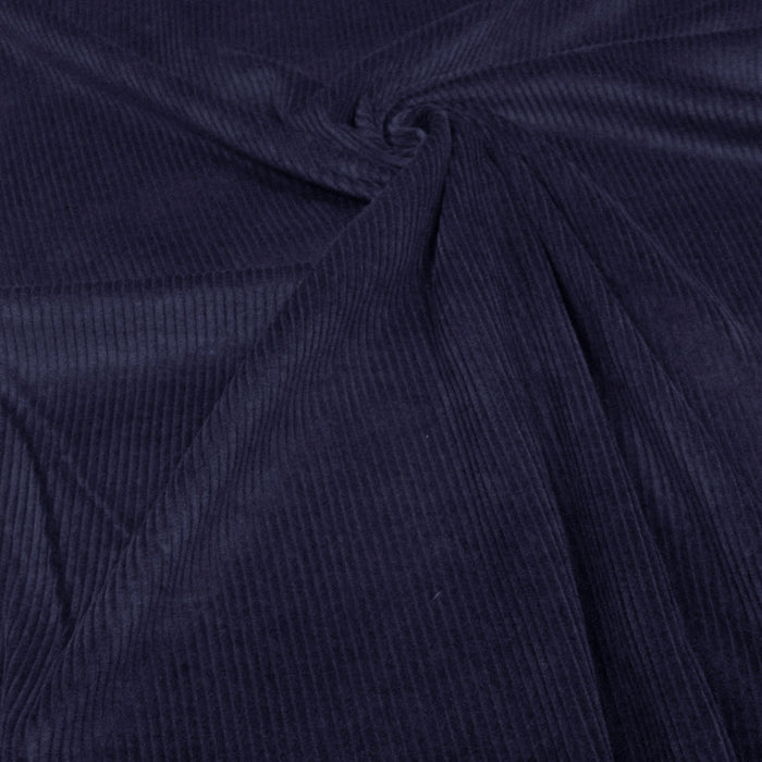 Tissu velours côtelé grosses côtes 100% coton : nombreuses couleurs - OEKO-TEX STANDARD 100