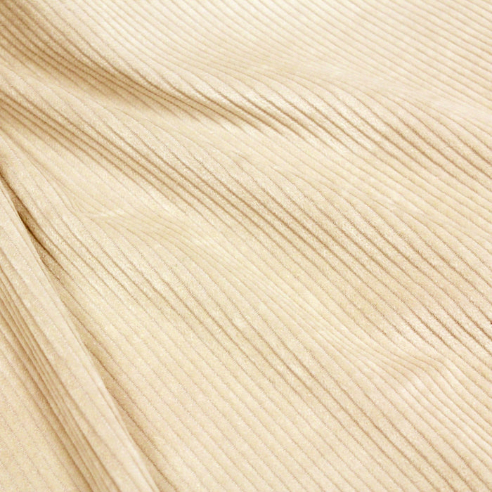 Tissu velours côtelé grosses côtes 100% coton : nombreuses couleurs - OEKO-TEX STANDARD 100