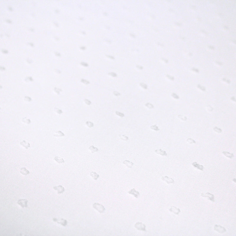 Tissu Plumetis de coton 100% coton : blanc, bleu, vert, parme... - TissusPapi.com
