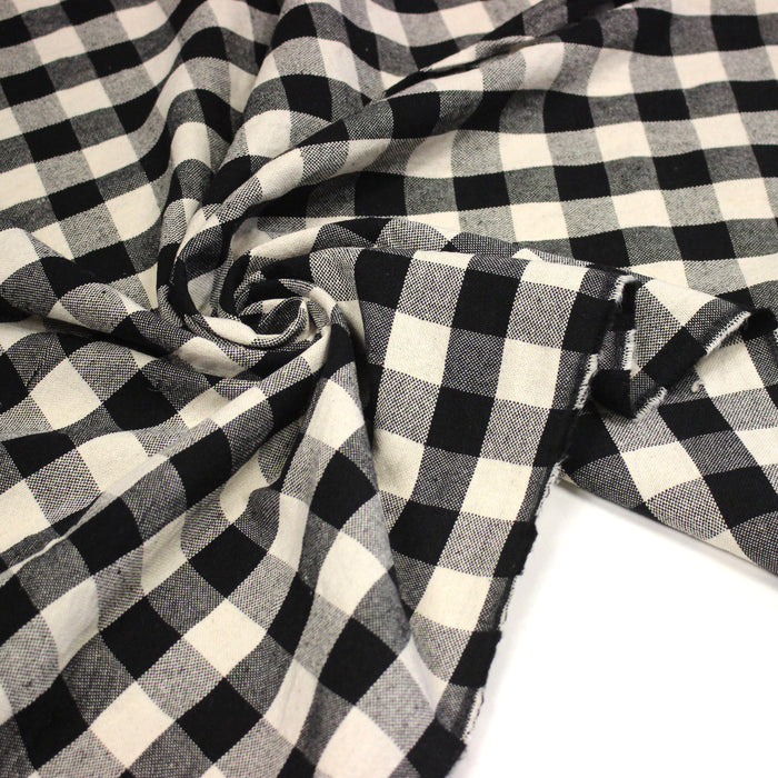Tissu coton VICHY RUSTIQUE grands carreaux 25mm : nombreuses couleurs tendance !