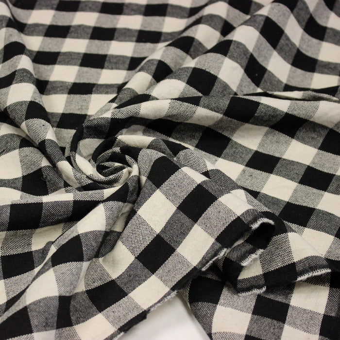 Tissu coton VICHY RUSTIQUE grands carreaux 25mm : nombreuses couleurs tendance !