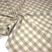 Tissu coton VICHY RUSTIQUE grands carreaux 25mm : nombreuses couleurs tendance ! - TissusPapi.com