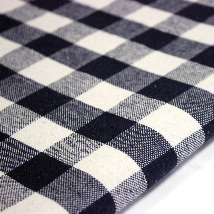 Tissu coton VICHY RUSTIQUE grands carreaux 25mm : nombreuses couleurs tendance !