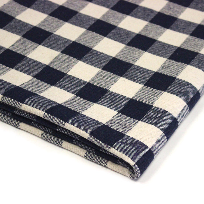 Tissu coton VICHY RUSTIQUE grands carreaux 25mm : nombreuses couleurs tendance !