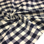 Tissu coton VICHY RUSTIQUE grands carreaux 25mm : nombreuses couleurs tendance ! - TissusPapi.com