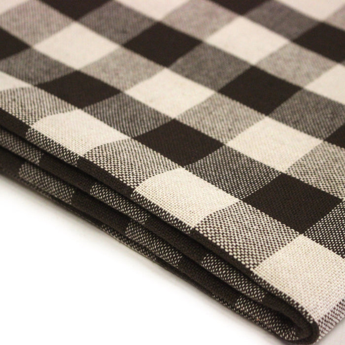 Tissu coton VICHY RUSTIQUE grands carreaux 25mm : nombreuses couleurs tendance !