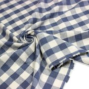 Tissu coton VICHY RUSTIQUE grands carreaux 25mm : nombreuses couleurs tendance ! - TissusPapi.com