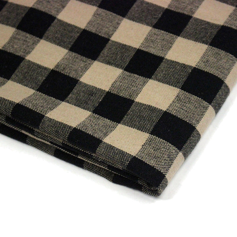 Tissu coton VICHY RUSTIQUE grands carreaux 25mm : nombreuses couleurs tendance ! - TissusPapi.com