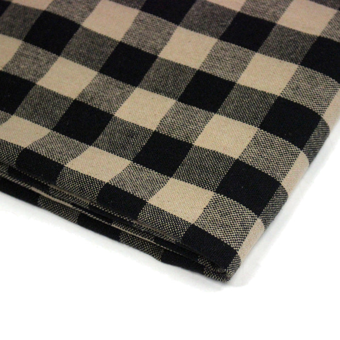 Tissu coton VICHY RUSTIQUE grands carreaux 25mm : nombreuses couleurs tendance !