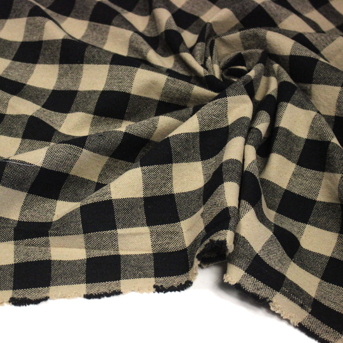 Tissu coton VICHY RUSTIQUE grands carreaux 25mm : nombreuses couleurs tendance !