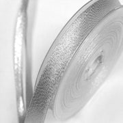 Biais uni argenté - Galette de 25 mètres - TissusPapi.com